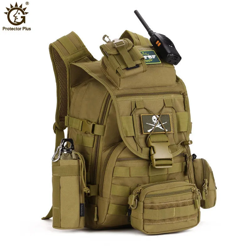 40L Large Capacity Man Army Tactics Backpacks Military Assault Bags 900D Waterproof Molle Travel Bag Mochila Tactica