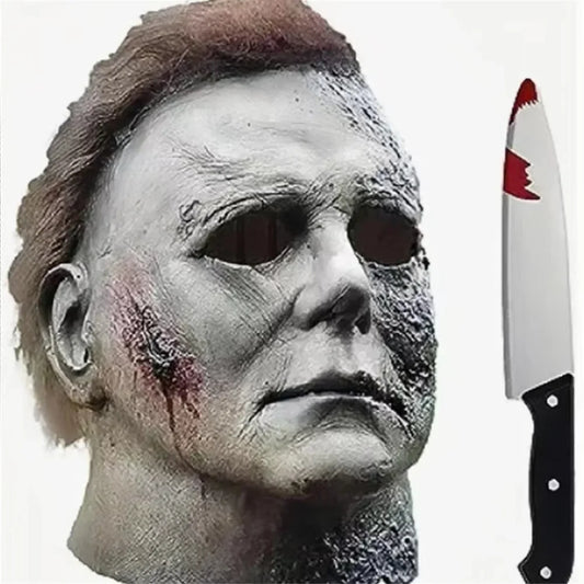 Michael Myers Mask and Knife