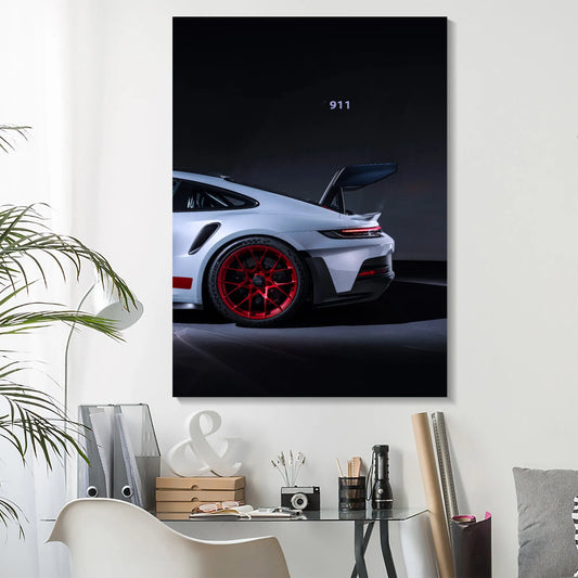 2023 Wall Art 911 Poster Super Car Print Garage Wall Decor Gift For Men aesthetic room decor Canvas Painting Wall Art posters